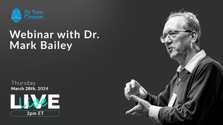 Webinar with Dr. Mark Bailey- March 28th, 2024