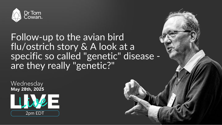 Follow-up to the avian bird flu/ostrich story + a look at a specific so called "genetic" disease - are they really "genetic?"
