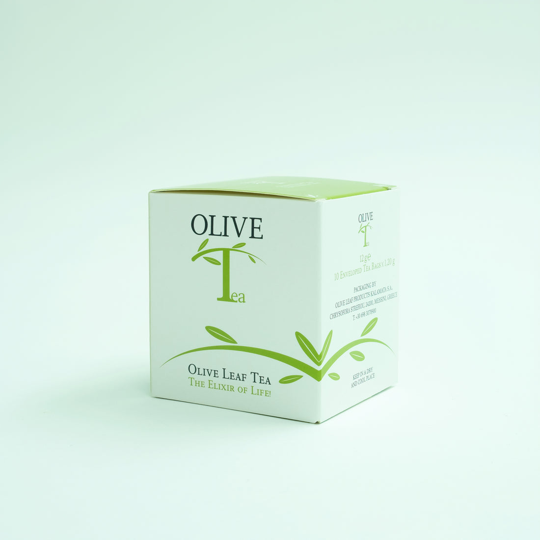 High Polyphenol Organic Olive Leaf Tea from Greece