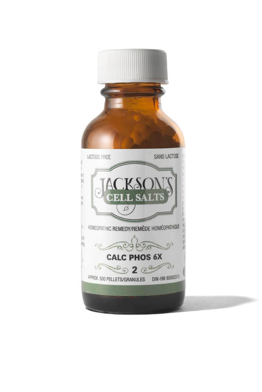 Jackson’s #2 Calc Phos 6x (Calcium Phosphate) Schuessler Mineral Cell Salt