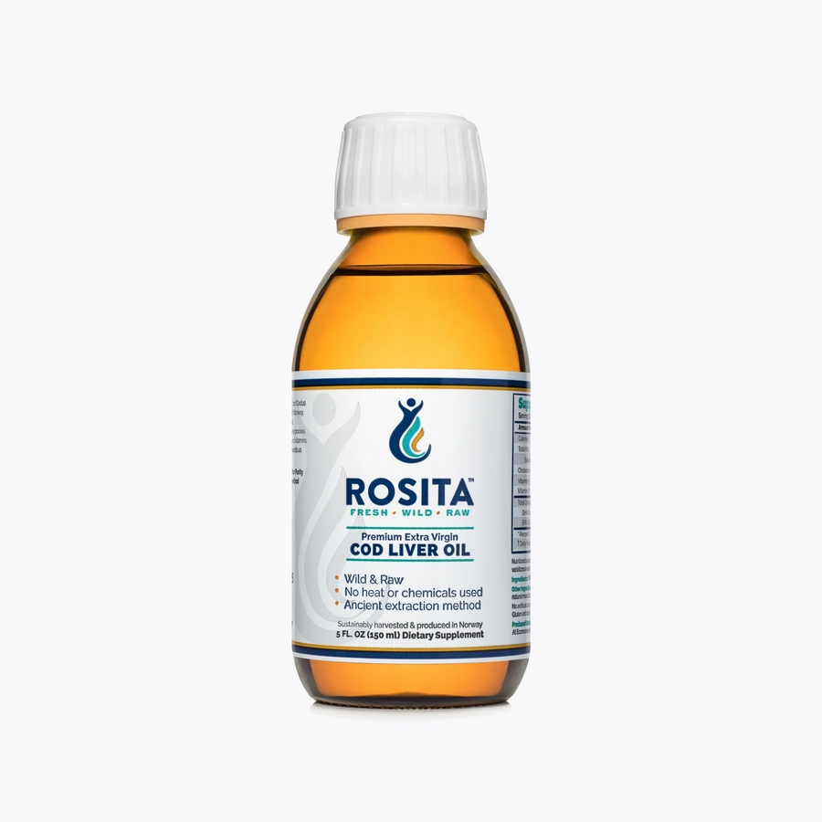 Rosita Extra Virgin Cod Liver Oil - Raw, Wild, Sustainable