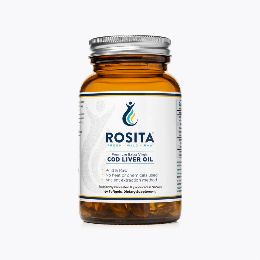 Rosita Extra Virgin Cod Liver Oil - Raw, Wild, Sustainable