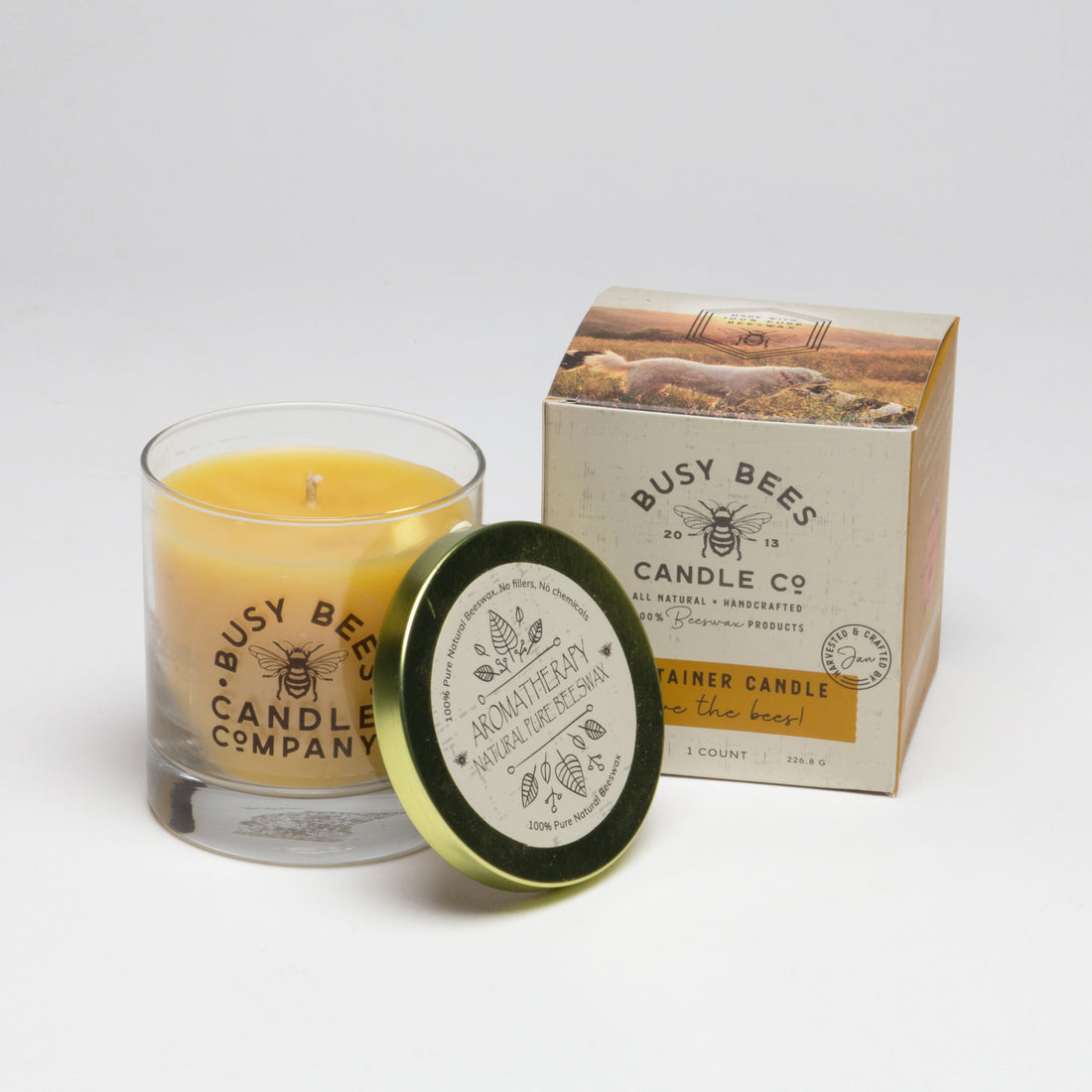 Beeswax Jar Candles