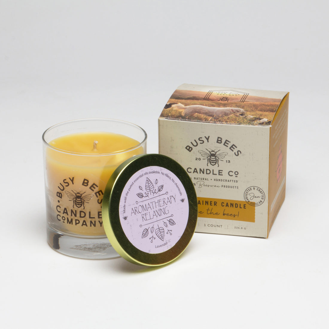 Beeswax Jar Candles